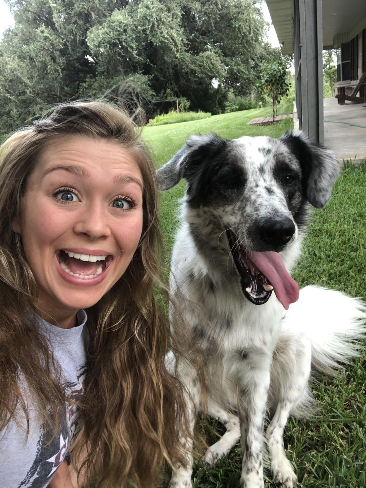 Owner-dog selfies: Excited about Life