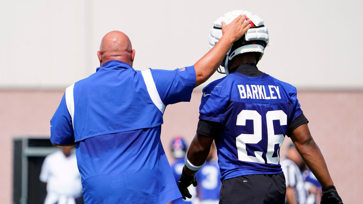 Giants’ Brian Daboll Shares What He Told Saquon Barkley About Upcoming ...