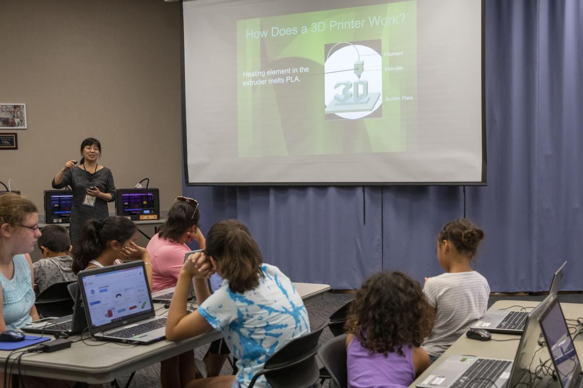 Youth Combine Programming Creativity In 3d Printing Class Education Victoriaadvocate Com
