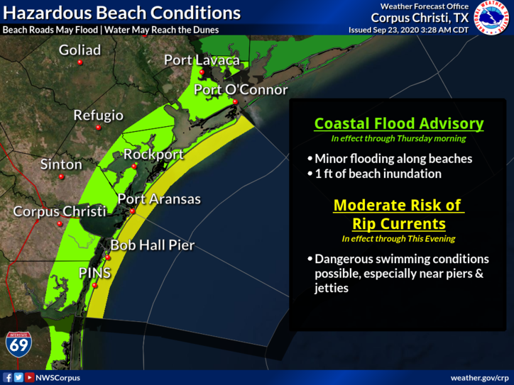 Coastal Flood Advisory In Effect Through Thursday Morning | Local News ...