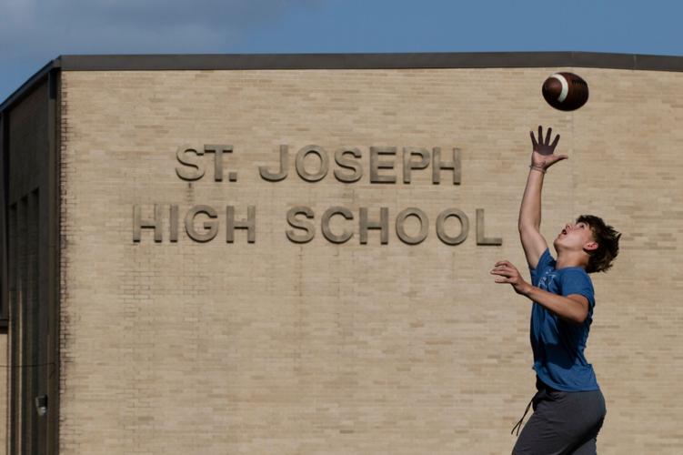 St. Joseph spring football practice