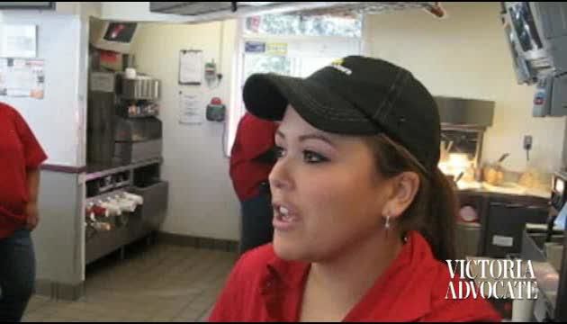 Patrons of Refugio's McDonald's want their chicken back