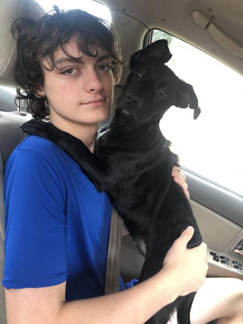 Owner-dog selfies; Me and my ruby doo