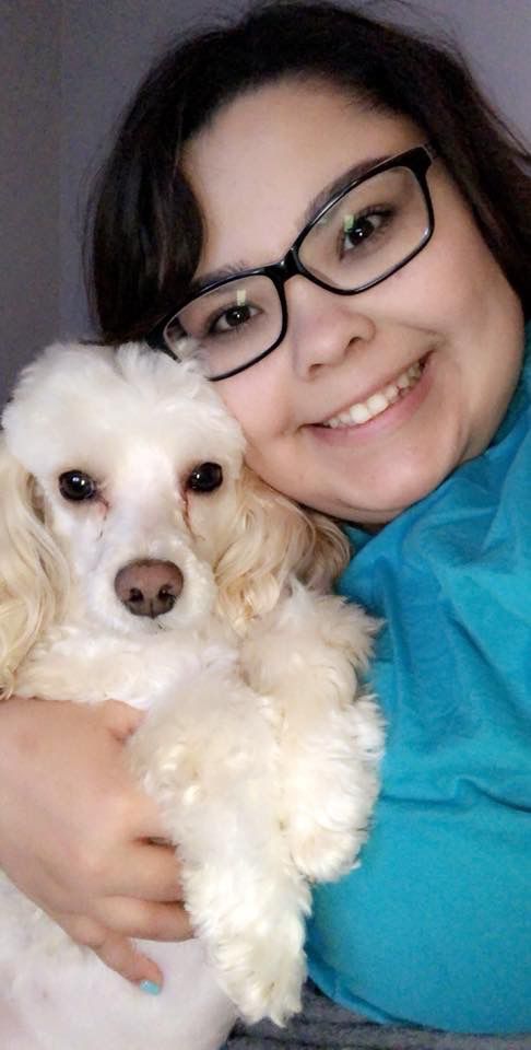 Owner-dog selfies: Nikki