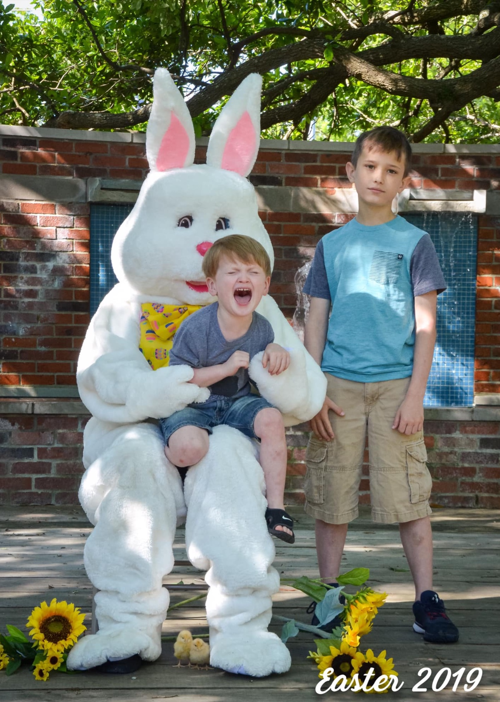 Easter 2019: With the Easter bunny