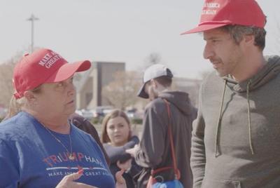 A scene from Tarek Mounib's documentary 'Free Trip to Egypt'