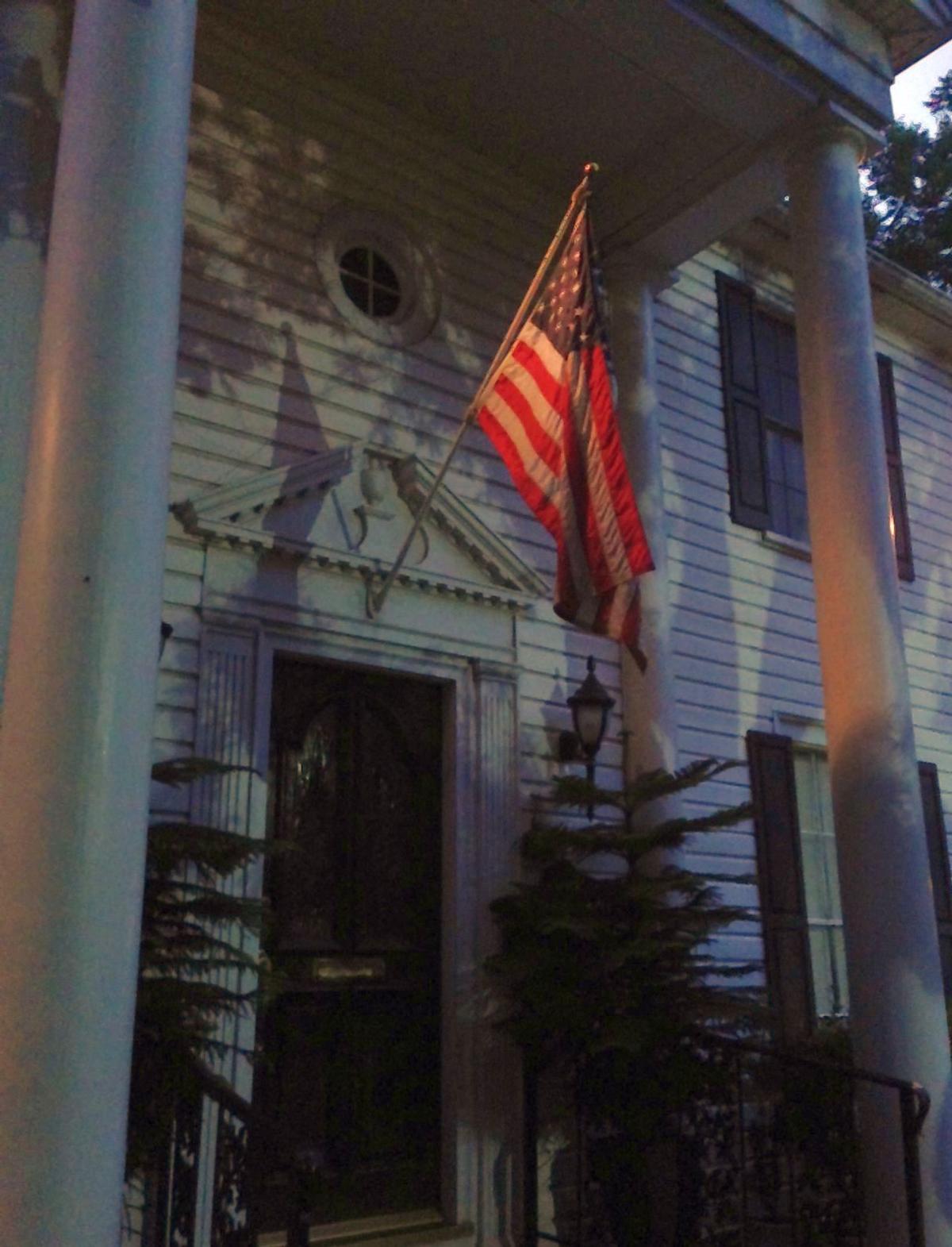 Old Glory Displayed In The Landscape Home And Garden Victoriaadvocate Com