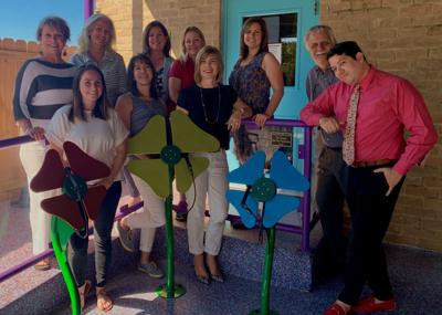Victoria Fine Arts Association donated musical flower exhibit to Children's Discovery Museum