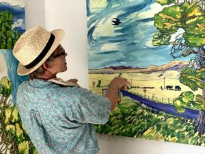 Edd Enders art synonymous with cottonwoods