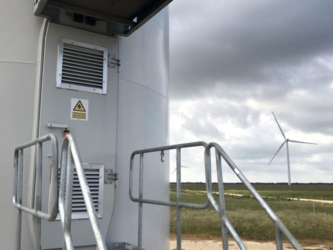 World's new largest wind turbine sweeps 10 football fields per spin