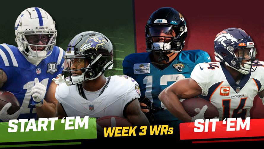 Week 3 Start 'Em, Sit 'Em: Wide Receivers, Sports-illustrated