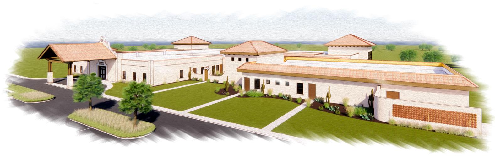 Billy T. Cattan Recovery inpatient facility rendering