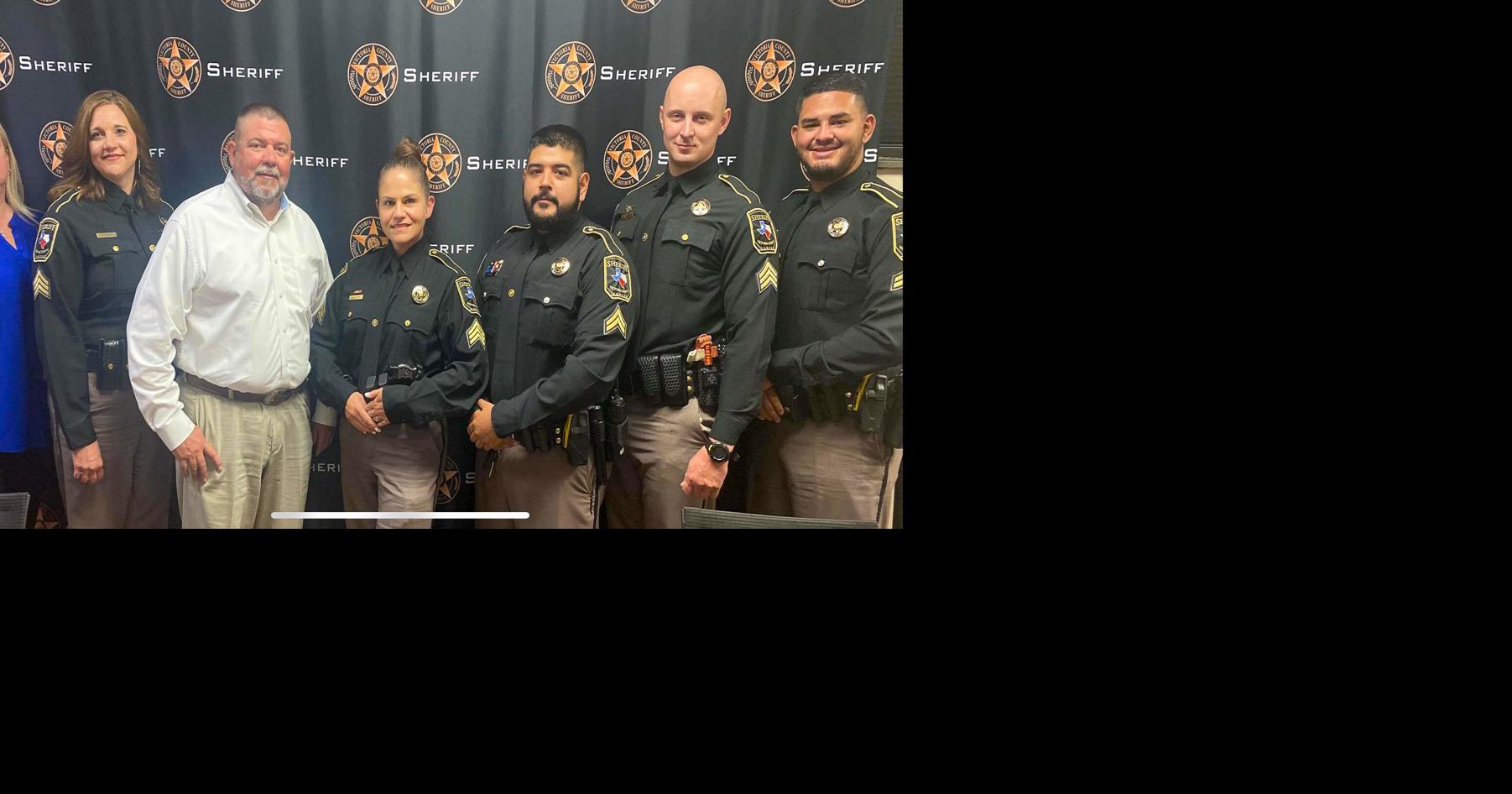 Victoria County Sheriff's Office promotes 6 employees Victoria