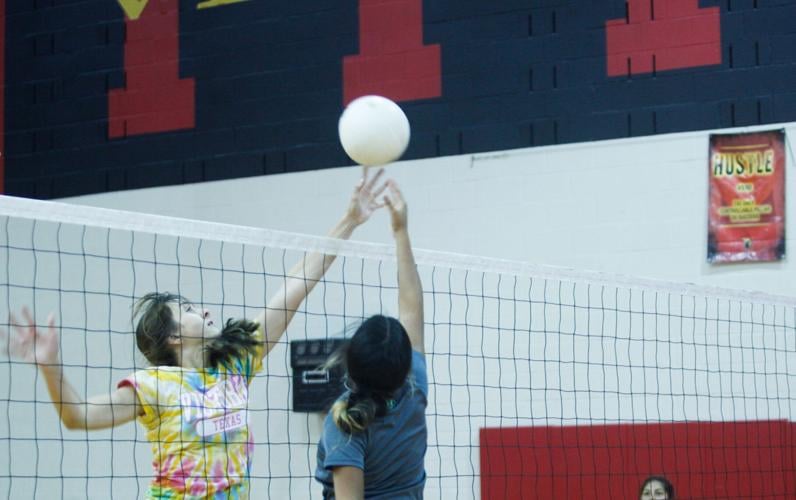 Victoria East Volleyball Practice