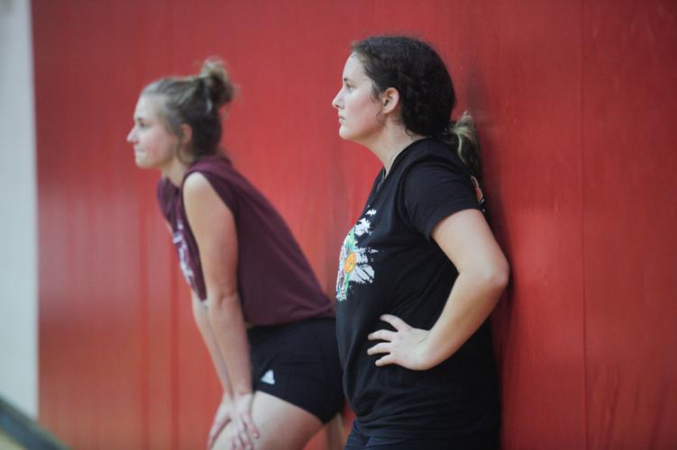 Victoria East Volleyball Practice