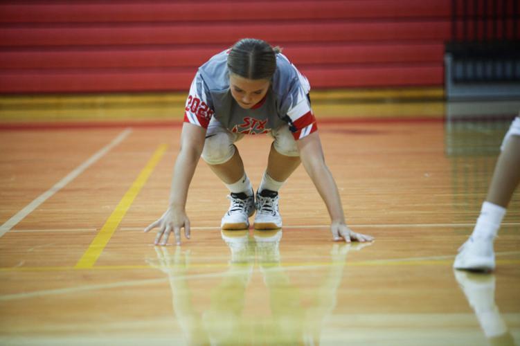 Victoria East Volleyball Practice