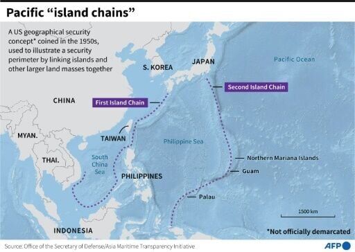 Taiwan says 'troublemaker' China expands military drills around island ...