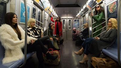 The all-star cast of 'Ocean's 8' directed by Gary Ross