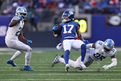 Giants' Wan'Dale Robinson out for season, Adoree Jackson 4-to-6 weeks