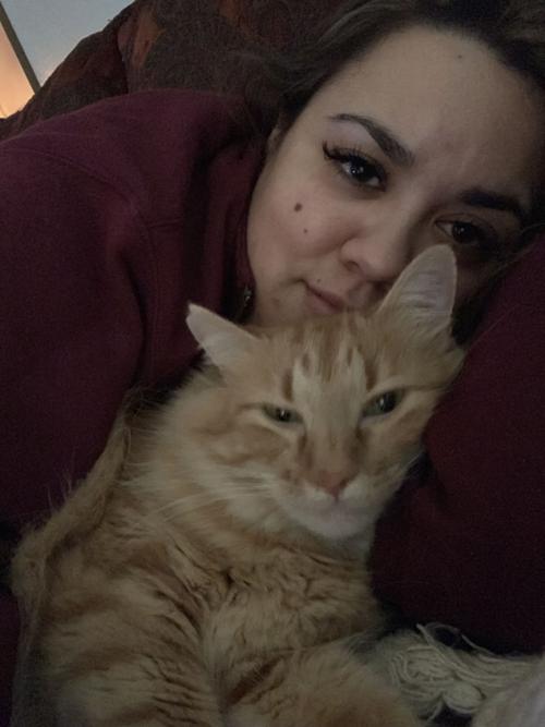 Cat selfie: Todd