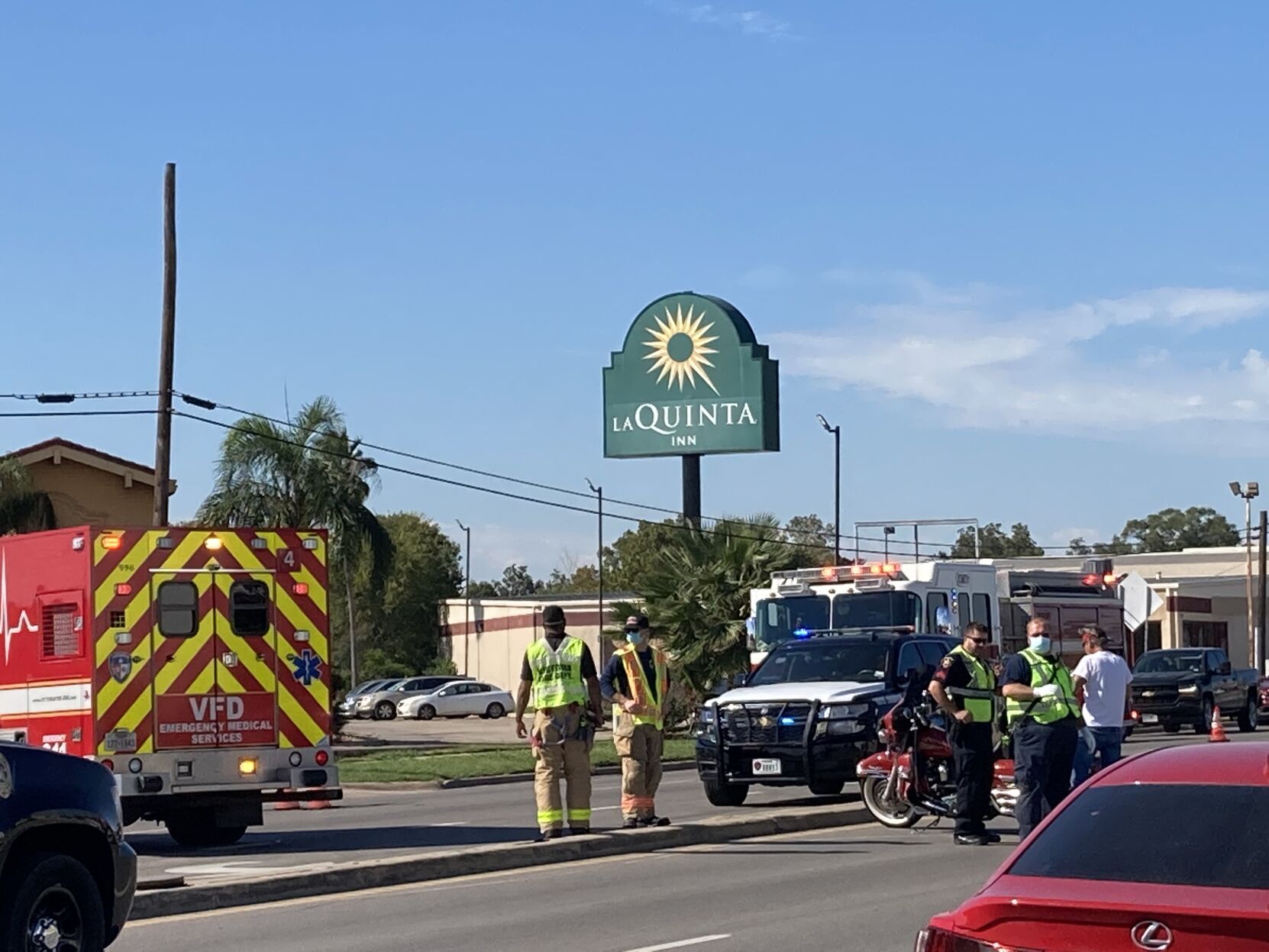 Motorcycle Rolls Over On Navarro, Driver Transported To Hospital | For ...