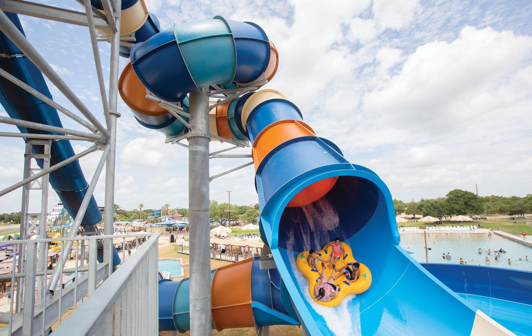 Splashway Waterpark opens new family ride (w/video)