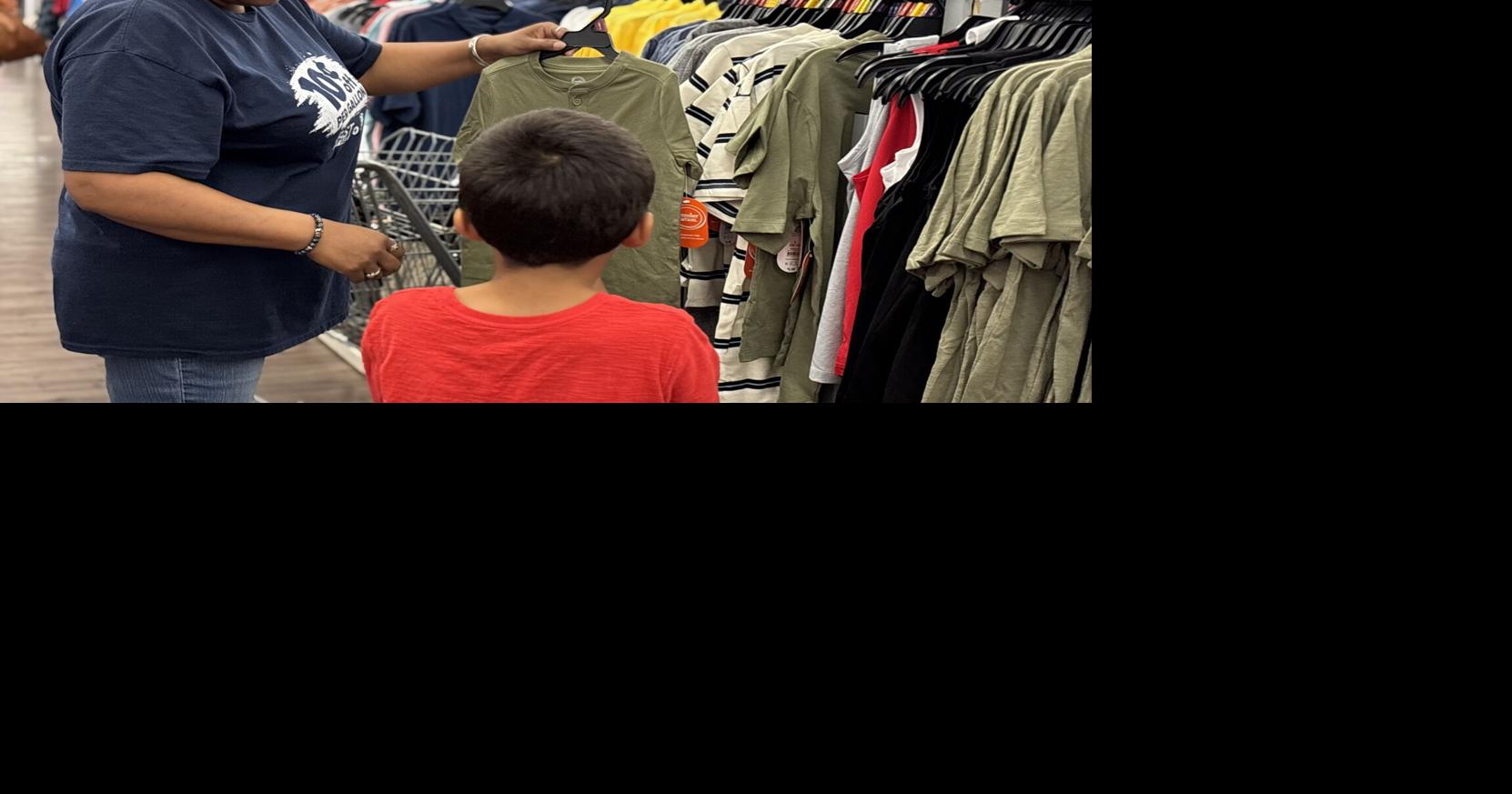 Victoria Salvation Army hosts first Back to School Shopping Spree