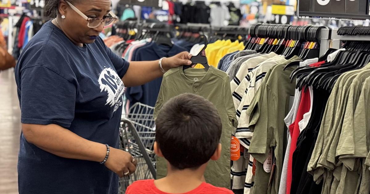 Victoria Salvation Army hosts first Back to School Shopping Spree