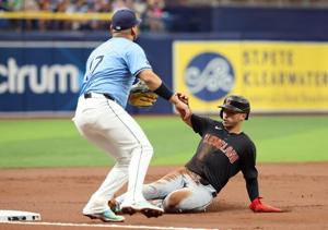 Ryan Pepiot, Rays blank Guardians in rubber game