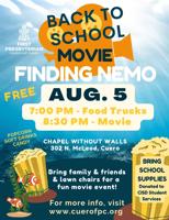 Cuero church to host back-to-school movie event