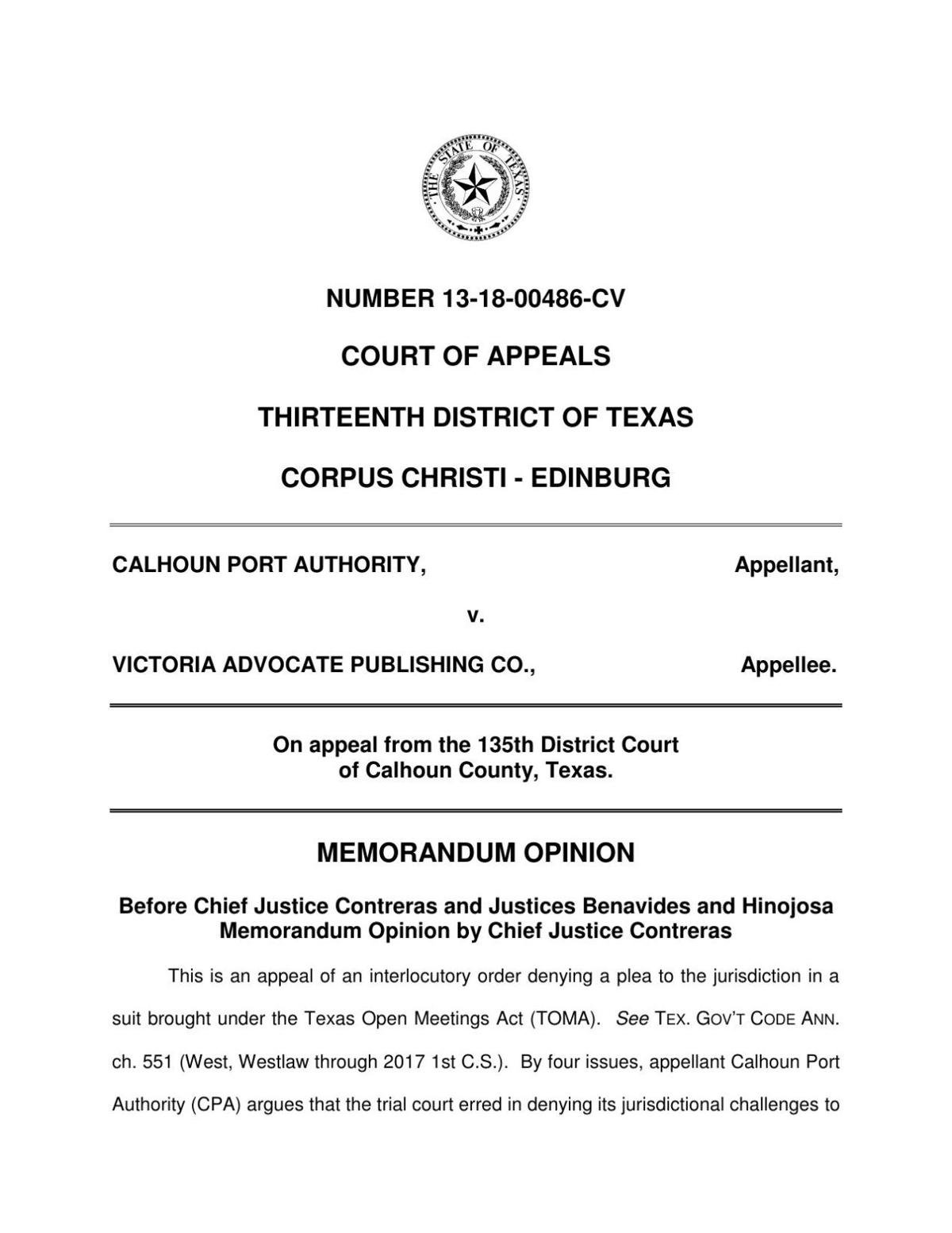 Appellate court points to Farenthold #39 s resignation in dismissing
