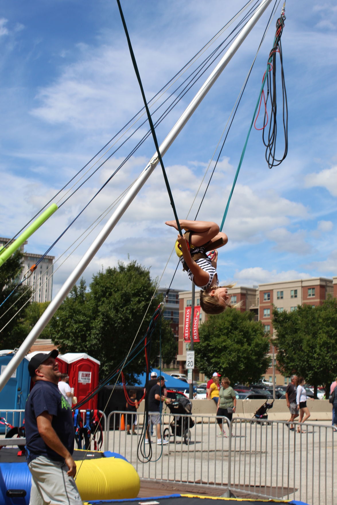 sweet corn fest kids activities inflatables
