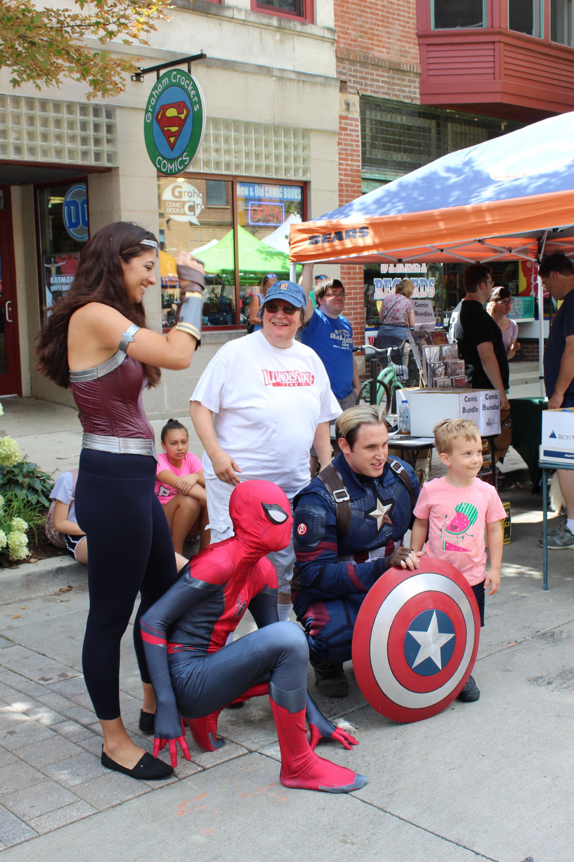 sweet corn fest cosplayers