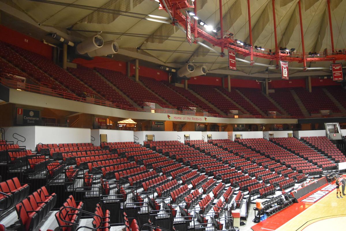 Gallery Renovated Redbird Arena sparkles for volleyball home opener