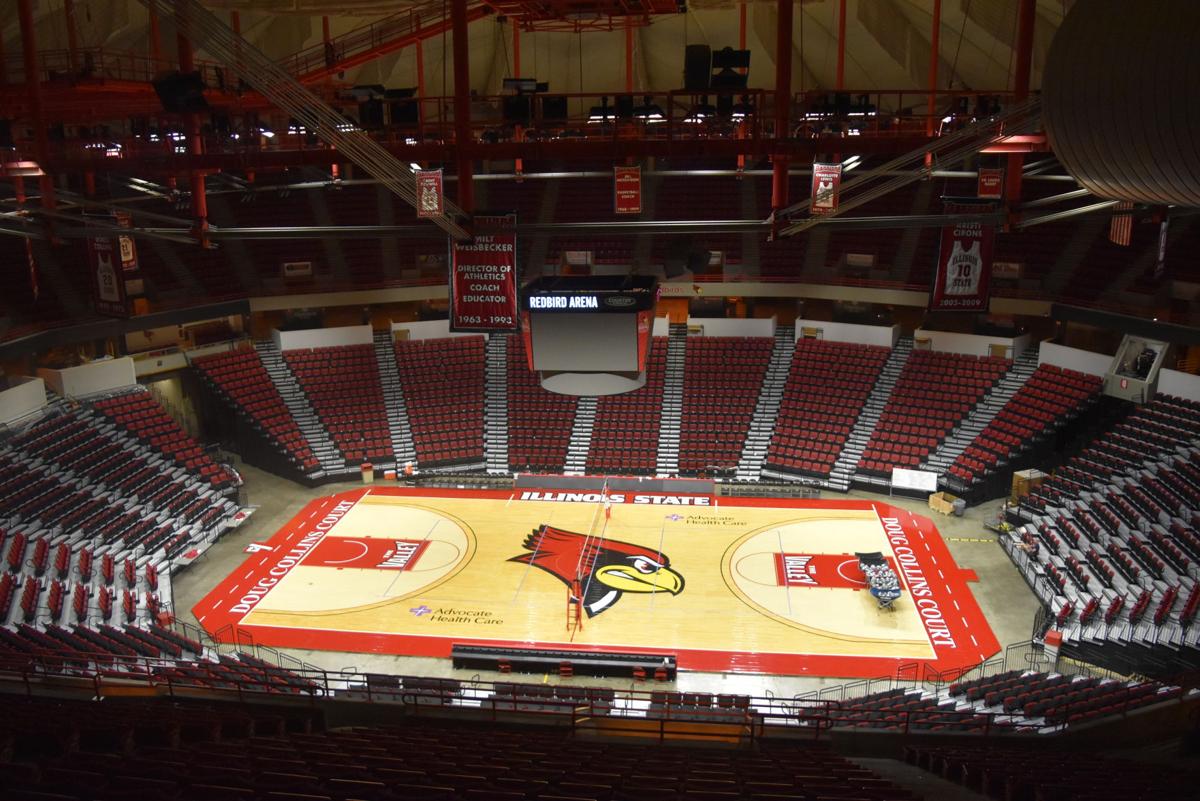 Gallery Renovated Redbird Arena sparkles for volleyball home opener