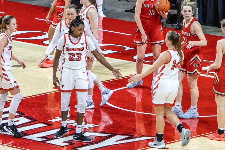 Gallery ISU women's basketball defeats Saint Xavier, 9853