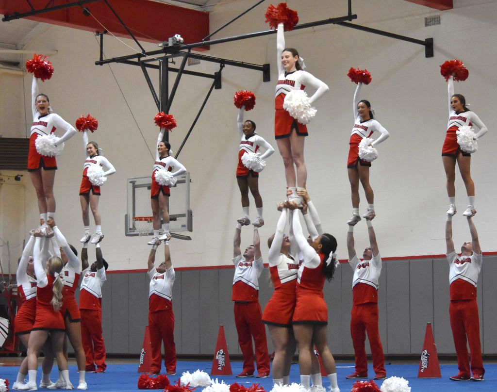 Gallery Gameday cheer team Nationals sendoff Photos