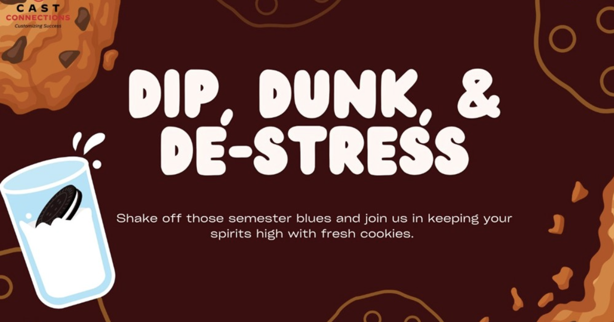 Students to 'Dip, Dunk and De-Stress' at CAST Connections event