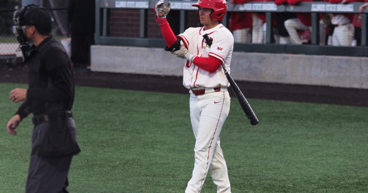 Tyler Reyburn Illinois State baseball secures series win against Valparaiso ...