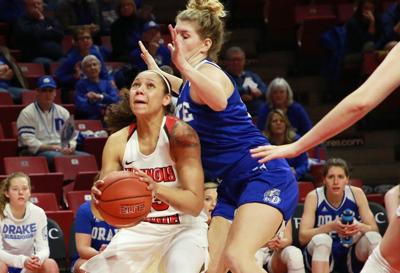 Redbird Women S Hoops Season Cut Short By Drake At Mvc Tournament