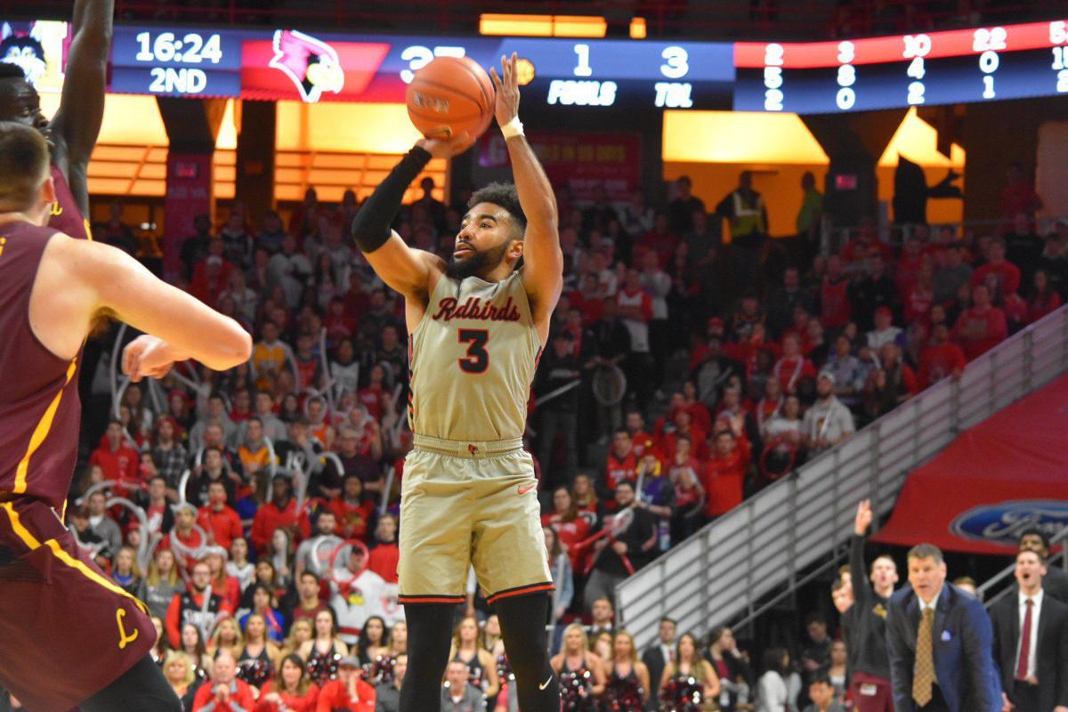 Redbirds Move Into First Place Mvc Tie With 65 57 Win Over Loyola