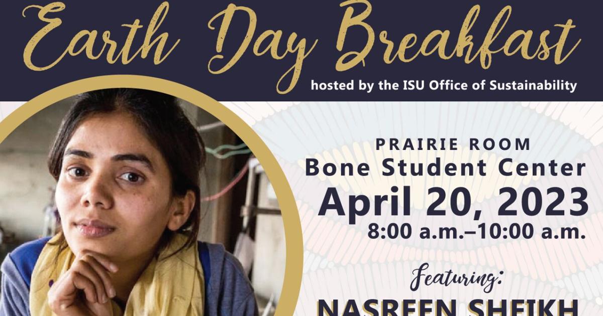 Human rights advocate Nasreen Sheikh to speak at ISU's Earth Day ...