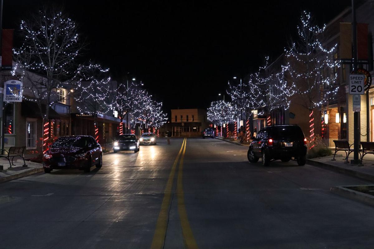 Gallery Holiday lights in Uptown Normal Multimedia