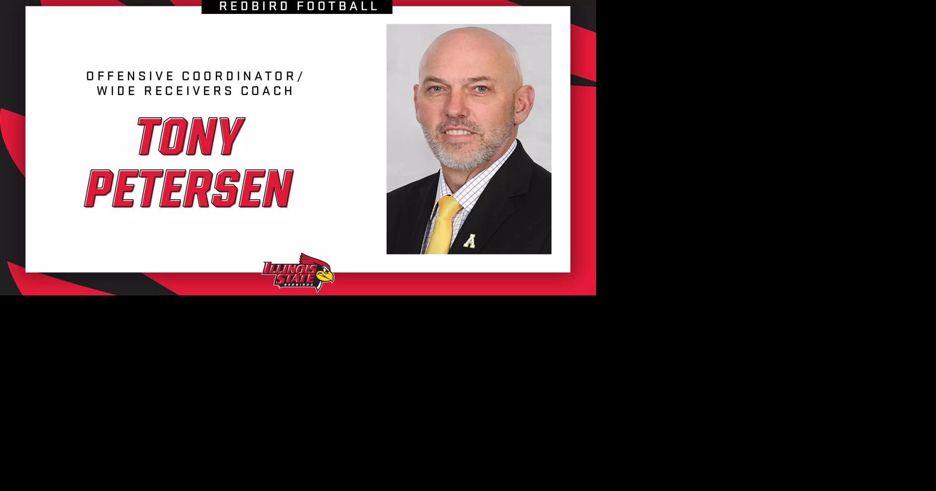 Illinois State offensive coordinator Tony Petersen retires
