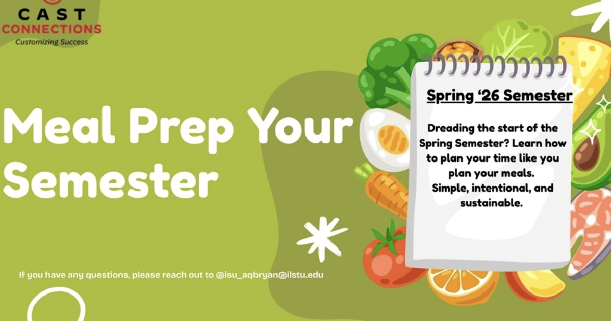 Students to learn new habits by meal prepping their semester