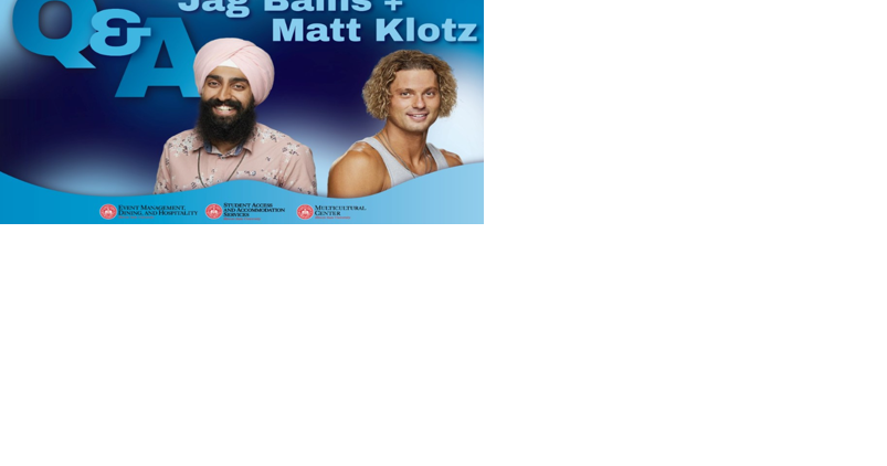 "Big Brother" stars Jag Bains & Matt Klotz to visit ISU for a Q&A - Vimarsana News