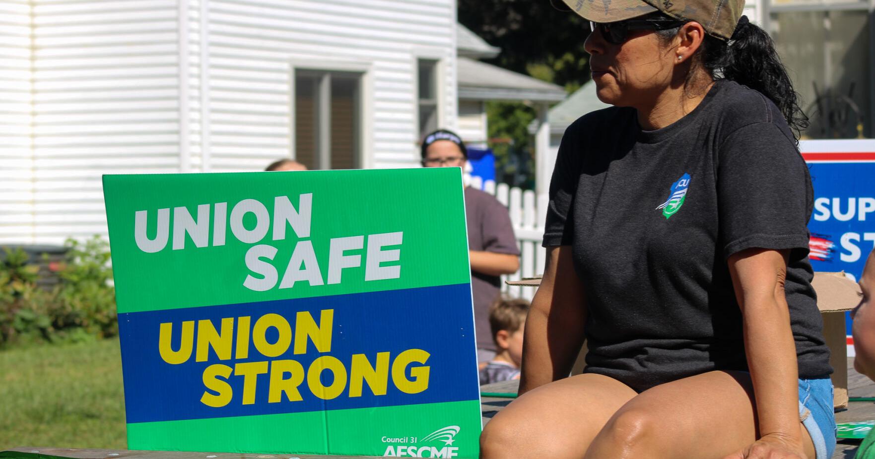AFSCME Local 1110 fights for fair compensation , wellness benefits and a voice for employees