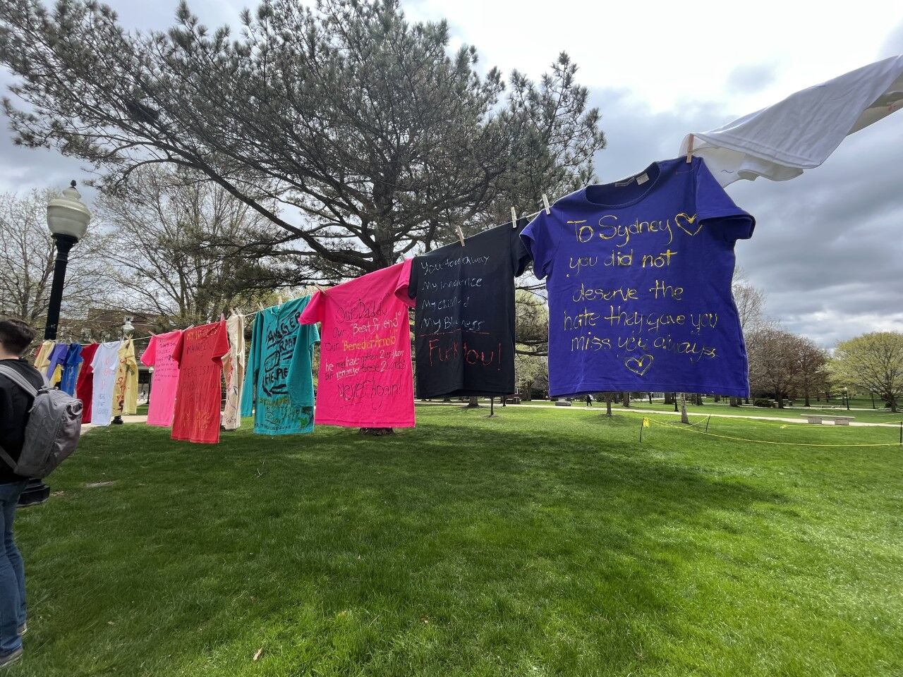 Clothesline Project visualizes effect of sexual assault on campus, community, survivors News videtteonline photo