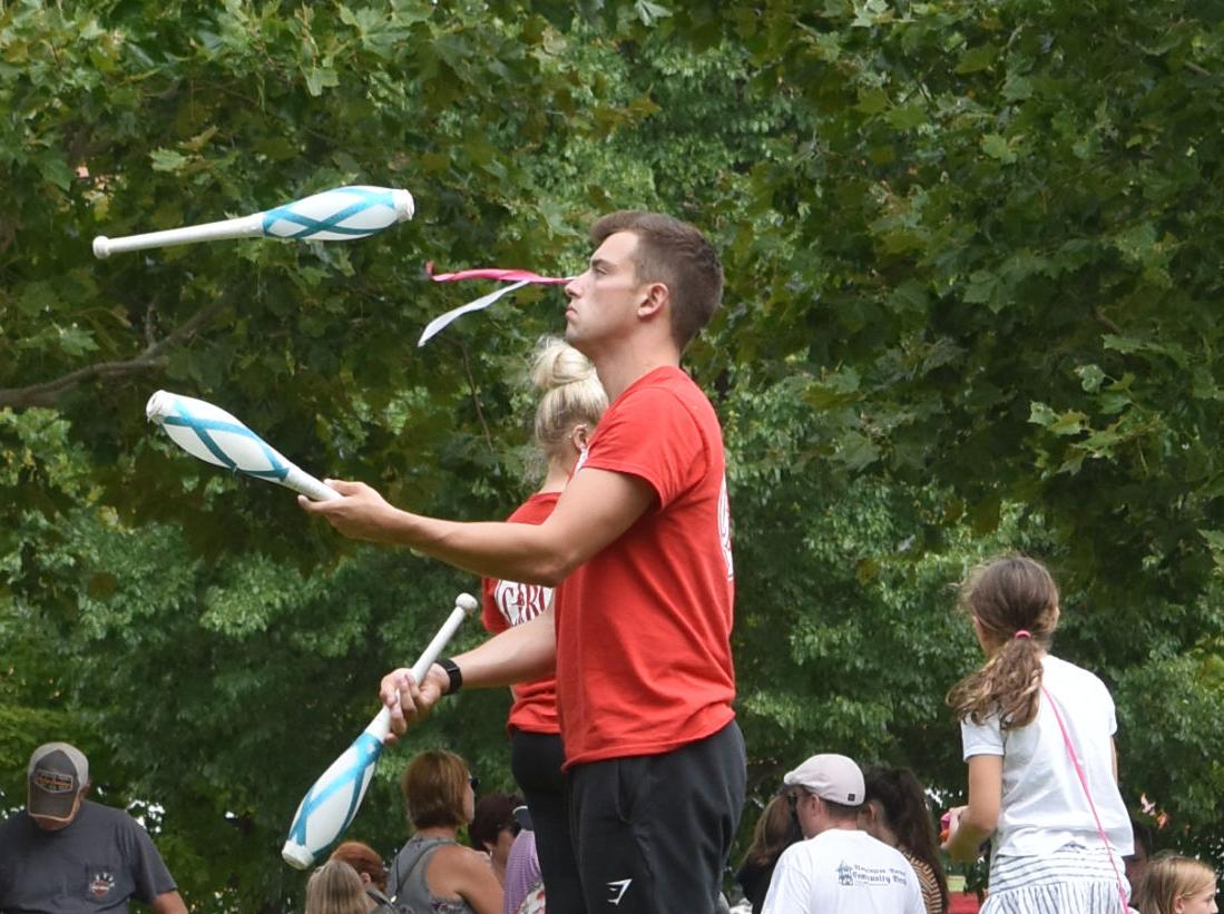 Circus Sweet Corn Festival juggler