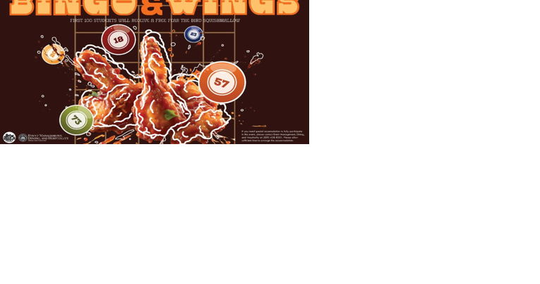 Students unwind from finals studying to enjoy Bingo and Wings event at the Bone Student Center - Vimarsana News